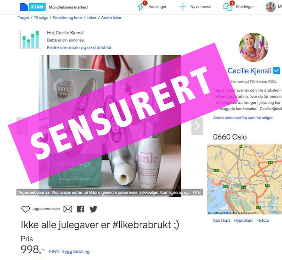 Sexleketøy og dobbeltmoral